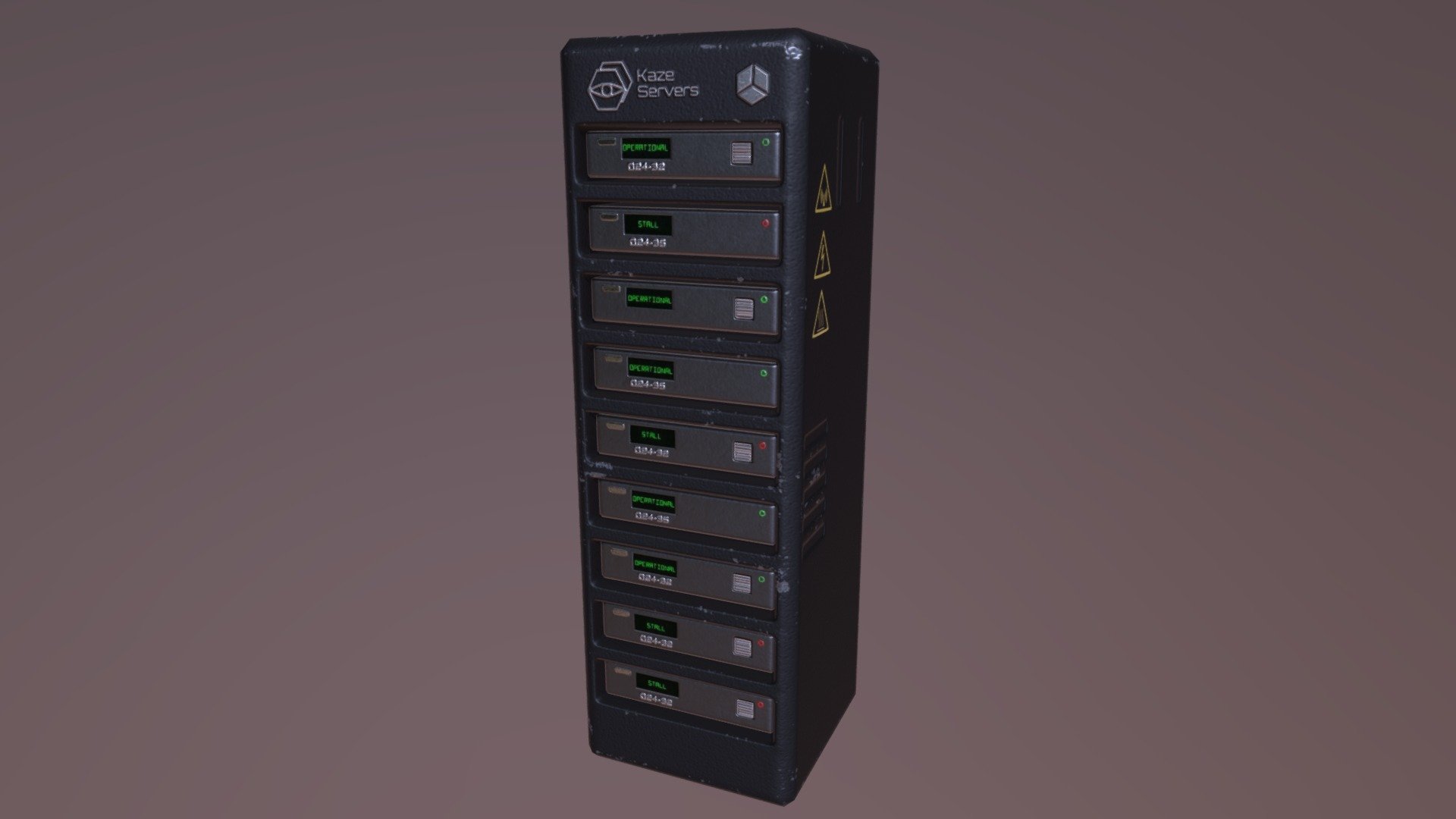 Netzwerkkabel in verschiedenen Farben führen zu den Anschlüssen eines Serverschranks